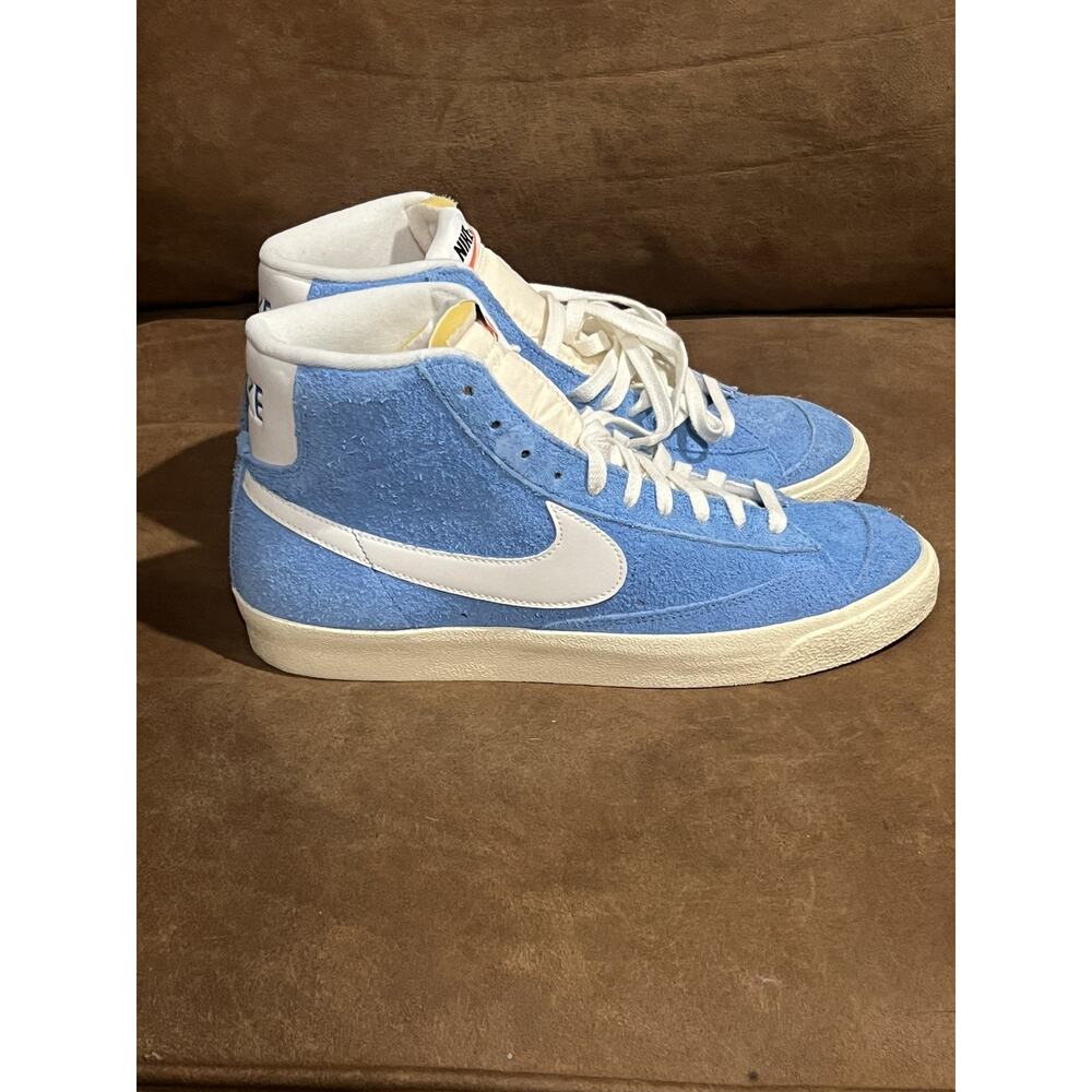SIZE 11 - NIKE -BLAZER MID '77 Mens Suede Shoes University Blue HF3157-400 *NEW*